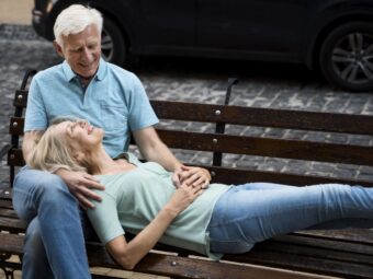 romantic-elder-couple-enjoying-their-time-bench-outdoors
